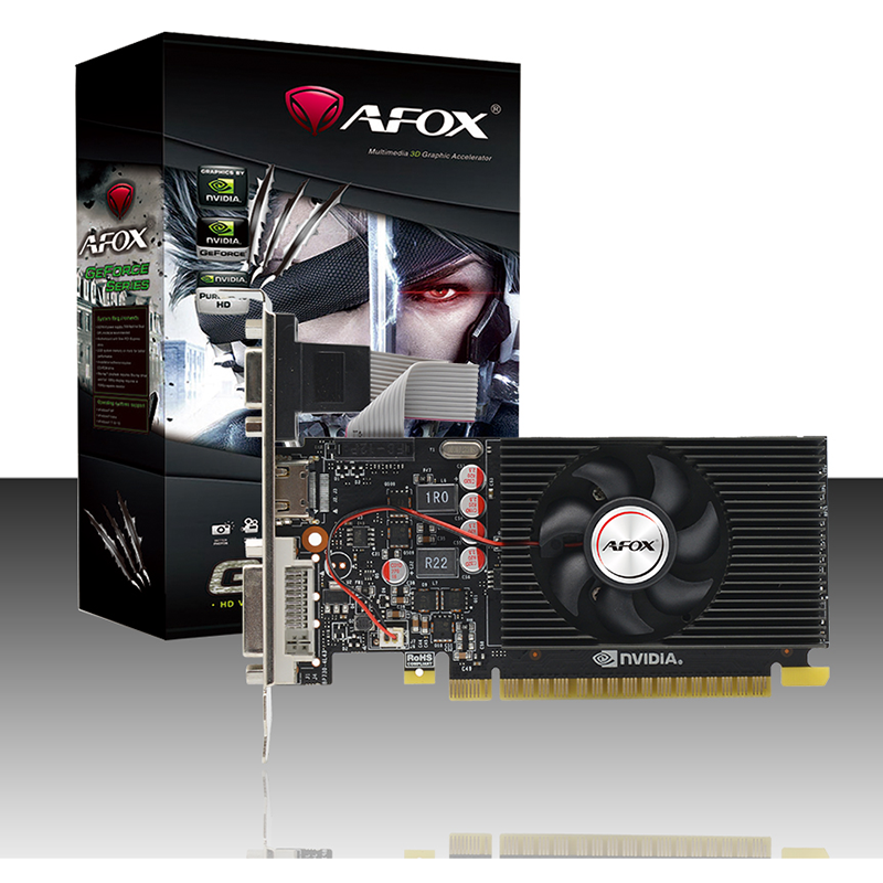 AFOX GT 710 (GDDR3 1GB/2GB) (64Bit)