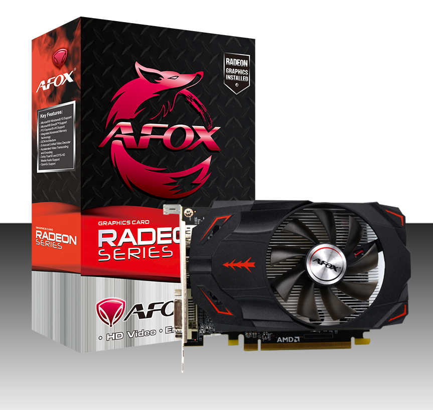 AFOX Radeon RX 550 (2GB & 4GB)