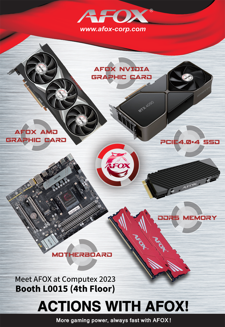 AFOX Announces Unprecedented Exhibits at COMPUTEX 2023 Hot News AFOX