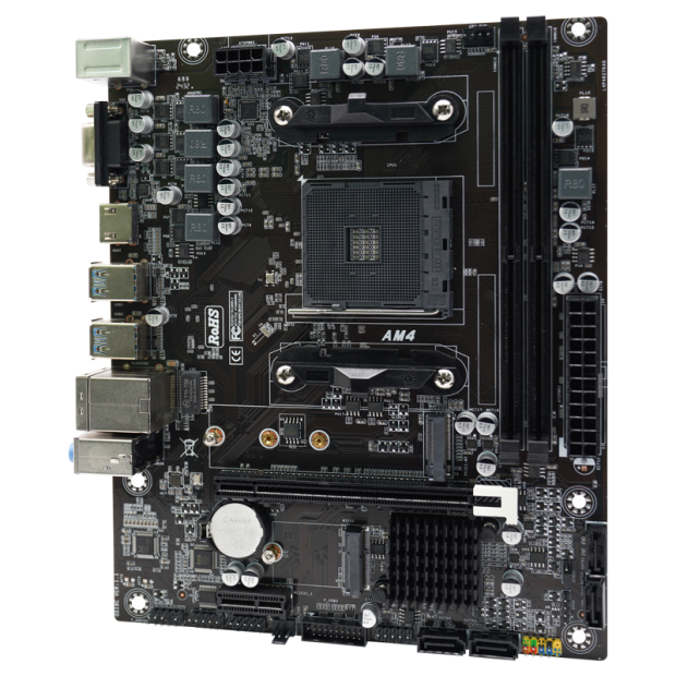 AFOX A320D4-MA2-V2 - Socket AM4 - AFOX